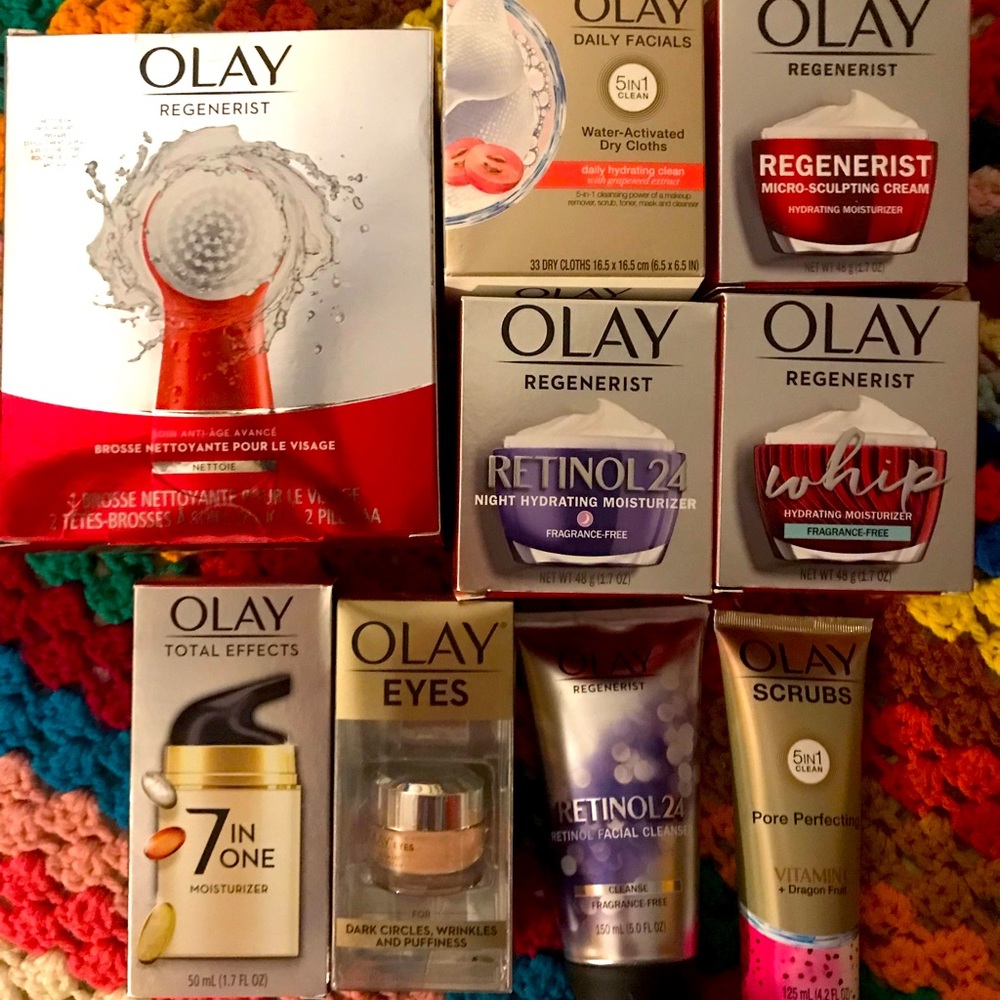 9 pc Olay products